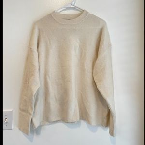 NWT - ZARA - wool and alpaca blend sweater - S - cream color